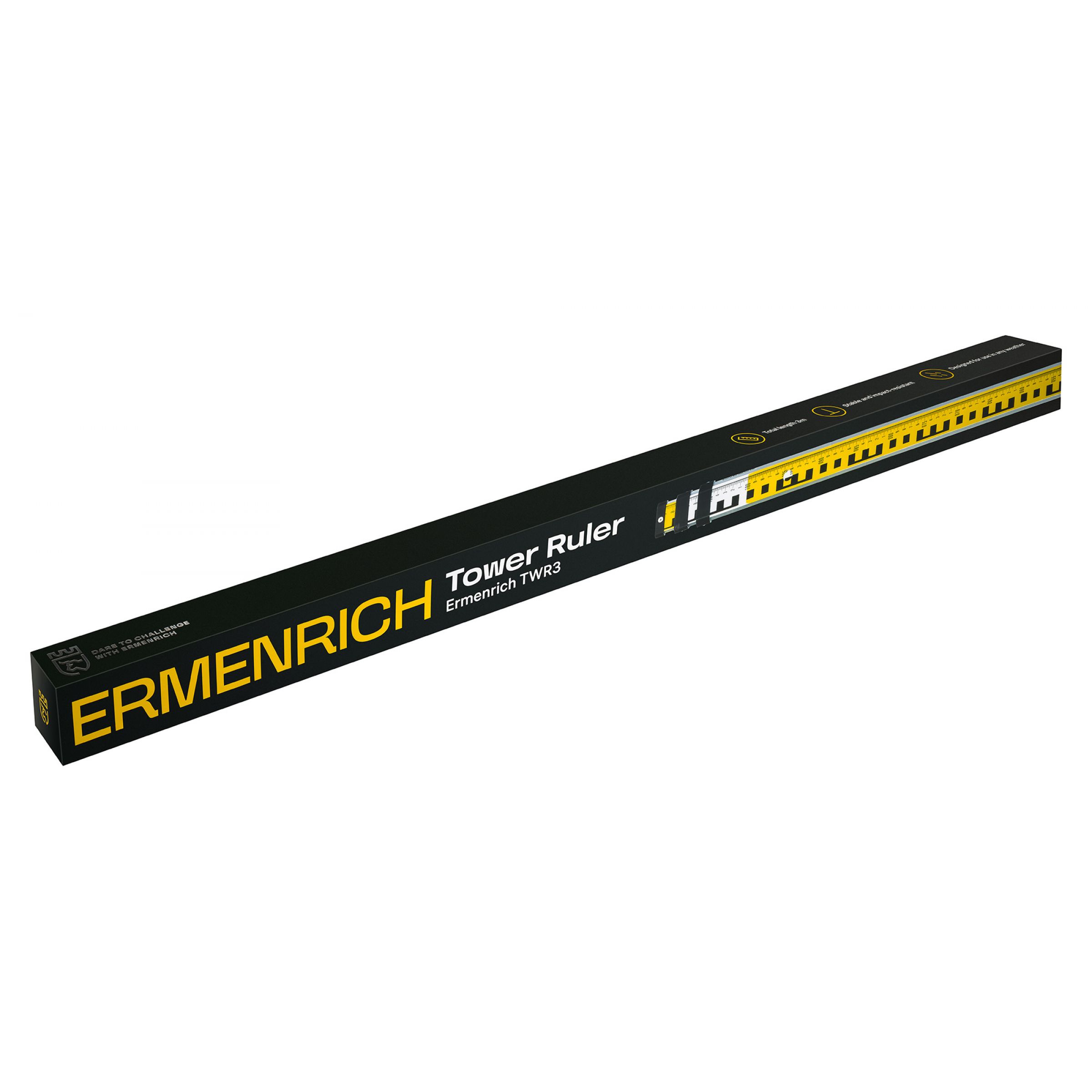 Køb Ermenrich Reel Twr3 Tower Ruler, Violet - Lineal